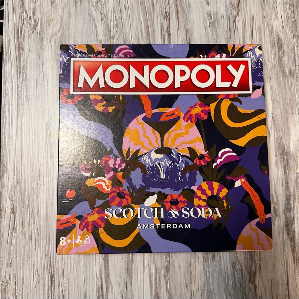 Limited Edition Scott and Soda monopoly